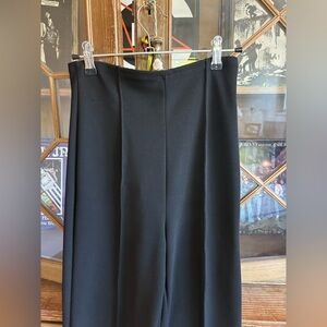 Elegant Black Wide Leg Women's Pants
